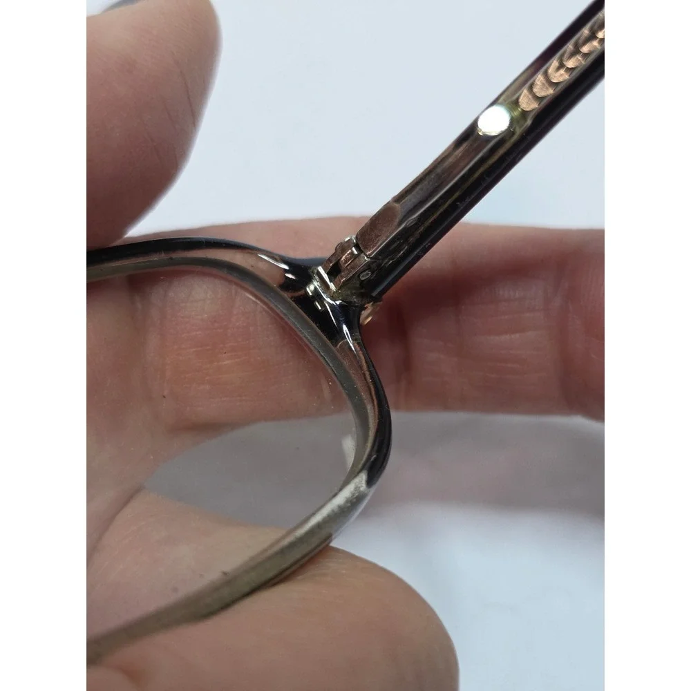 I-Deal Optics Frame Only Grant Black Crystal Rectangle Eyeglasses 51-19-140 Cute